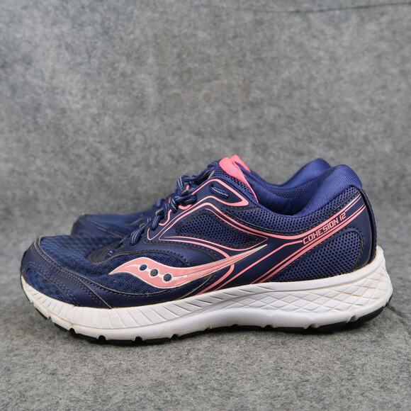 Saucony Shoes Womens 8 Cohesion 12 Running Sneaker Trainer Athletic Sport Active - Picture 5 of 15